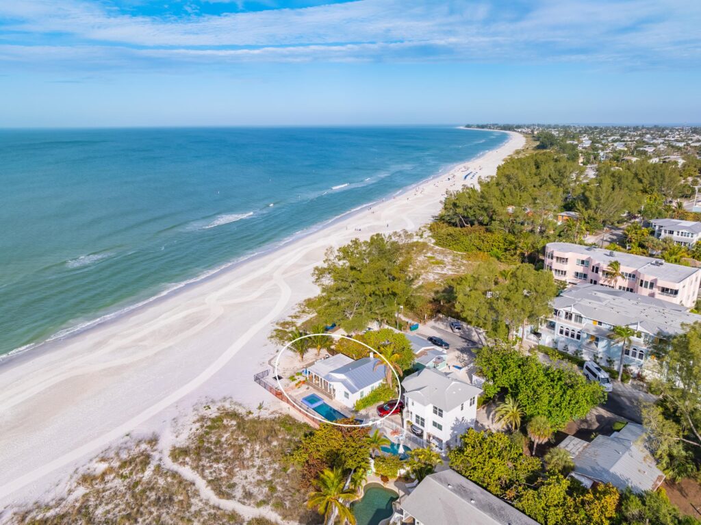 Image showcasing Luxury Beachfront Rental in Anna Maria, FL - Turtle Beach Anna Maria Island